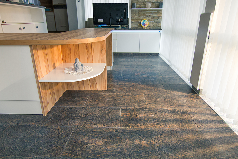 PARADISO BASH, gelederte Oberfläche